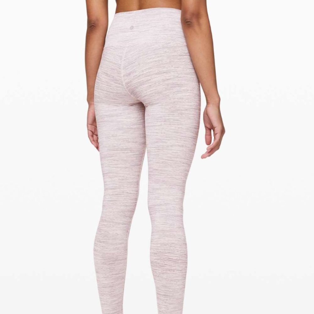 Lululemon Wunder Under High Rise Tight 28" *Luxtreme- Striped Size 6